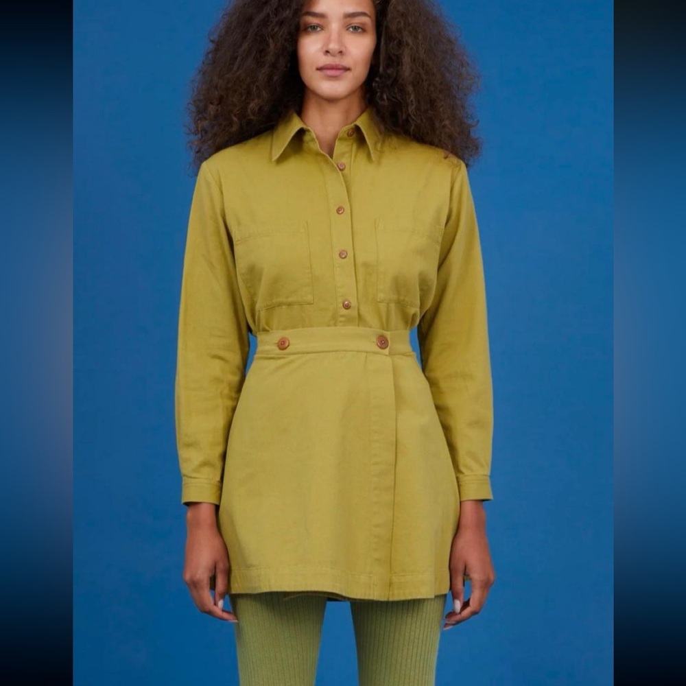 Olive Green Women's Skirt